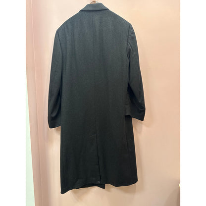 Vintage Parisian 100% Cashmere Overcoat - Size 40R